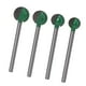 thumbnail image 4 of 4 piezas (vástago de 6 mm) Broca de enrutador de de fresado extendida forma forma forma para, 4 of 7