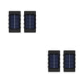 thumbnail image 4 of Inteprter 2 piezas Patio luz Solar camino pasarela lámpara de pared jardín paisaje detección automática luces de cubierta iluminación Type1 NO1, 4 of 6