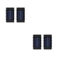 thumbnail image 3 of Injueey 2 piezas Patio trasero luz Solar recargable camino pasarela lámpara de pared jardín detección luces de cubierta iluminación Type1 NO1, 3 of 6