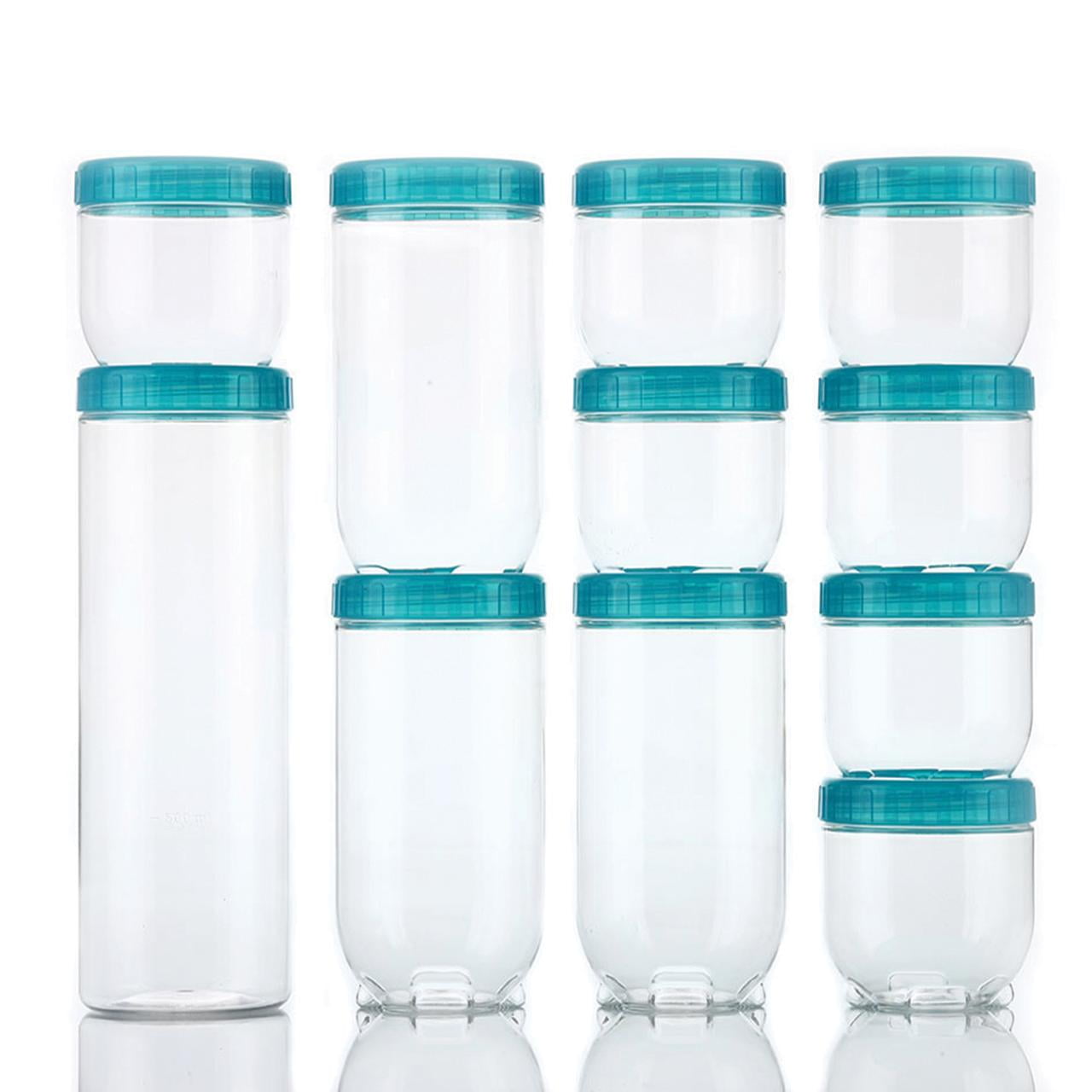 Starfrit LocknLock Interlock Container, 1.6L 54oz, Space Saving Food Storage, BPA Free, Airtight Leakproof, Freezer Safe