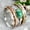 #1, variant on Fashion Women 925 Silver Delicate Jewelry Wedding Rings Oval Cut Gemstone Ring Size 6-11-#4-9