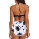 thumbnail image 4 of Augper Women B andage Sexy One-Piece Bikini Push-Up Pad Swimwear Swimsuit Beachwear, 4 of 5