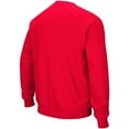 thumbnail image 3 of Men's Colosseum Red Gonzaga Bulldogs Arch & Logo Tackle Twill Pullover Sweatshirt, 3 of 3