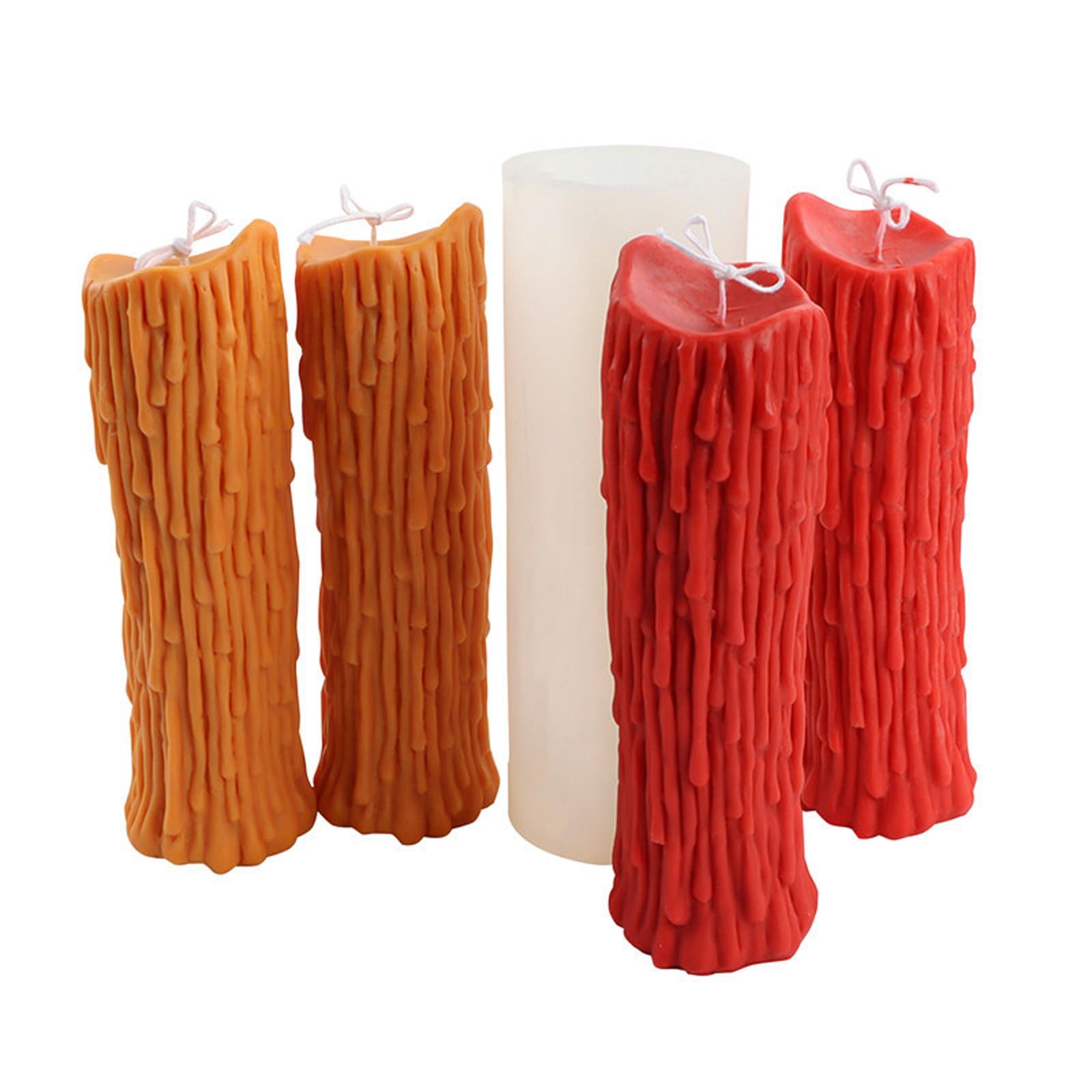 WE-POLUJ Teardrops Candle Mold DIY Craft Silicone Mold for Making Candle Plaster Ornament