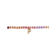 thumbnail image 6 of Time and Tru Goldtone Multicolored Bead Initial "P" Necklace, 6 of 6