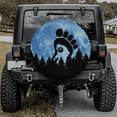 thumbnail image 2 of Lotusprinthandmade Bigfoot Vintage Spare Tire Cover With Backup Camera Hole 6 Sizes (29 in.), 2 of 7