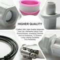HONGDI CL200 Offline Chlorinator Hose Pool Pipe Connection Kit for
