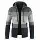 thumbnail image 1 of Sudadera con capucha para hombre, tejido de punto, sudadera, suéter, chaqueta, abrigo, para hombre, otoño e invierno, forro polar, gruesa y cálida, sudadera con capucha, cárdigan, suéter, tejido, 1 of 5