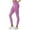 Hot Pink, variant on Sevevn Women's Solid Color Yoga Leggings Fitness Running Gym Sports Full Length Active Pants Yoga Pants
