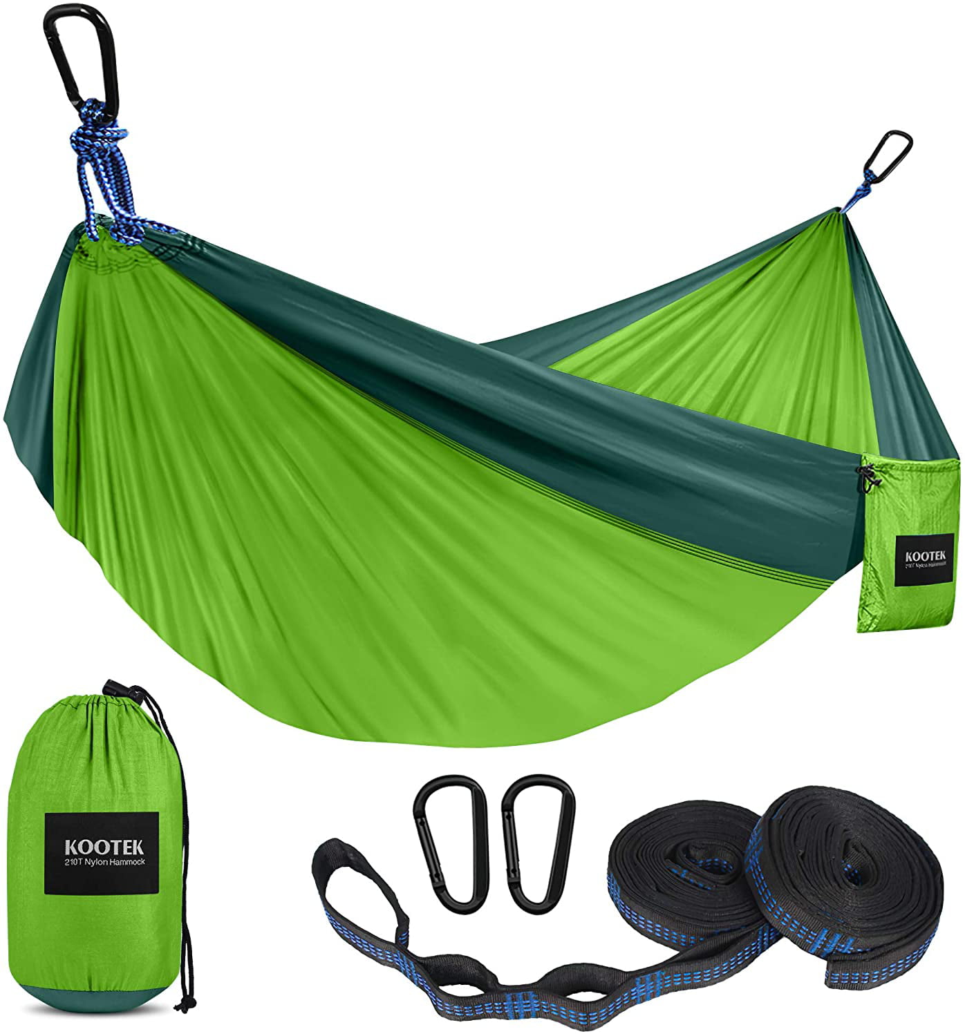 Beach Hiking Double & Single Camping Hammock Nylon Portable Parachute Lightweight for Backyard 