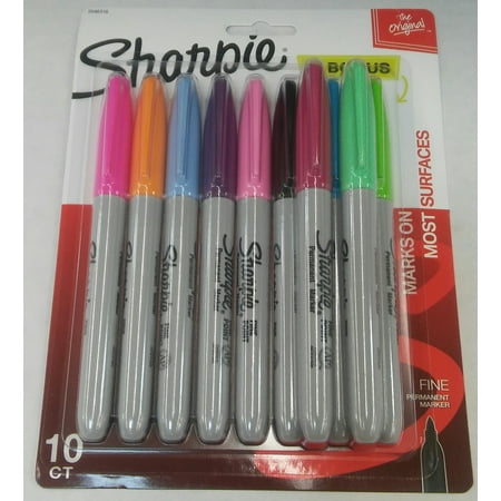 Sharpie Fash 8+2ct Fine