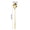 B, variant on Stainless Steel Long Handle Mixing Spoon Coffee Stirrer Ice Cream Spoon Round Tip