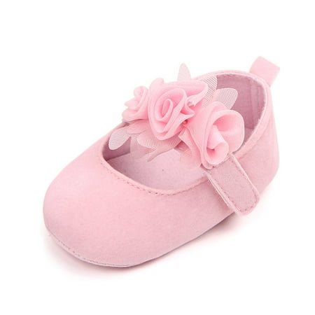 

Toyella Multicolor Small Flower Princess Shoes Pink 13