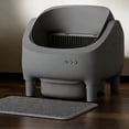 thumbnail image 2 of Multi-Cat Automatic Cleaning Litter Box - Spacious Robot-Style Litter Box Equipped with Smart Sensors, Open Design, And 360° Safety Features. Odorless Automatic Scooping for Indoor Cats, 2 of 6