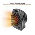 thumbnail image 6 of Comfort Zone Portable Fan-Forced Space Heater with Thermostat, Black, 6 of 6