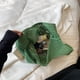 thumbnail image 2 of Bolso Hombro Ganchillo para Mujer Exterior Calado Con Patrón Flores () Verde, 2 of 8