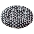 thumbnail image 1 of Chair Cushion Round Thickened Comfortable Breathable Soft Office Accessory Cotton Computer Seat Chair Cushion for All Seasons, 1 of 8
