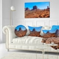 thumbnail image 4 of Designart 12" x 20" Blue Polyester Throw Pillow, 4 of 5