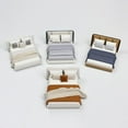thumbnail image 2 of Bedroom Miniature Double Bed And Beddings New Cream Miniature Decoration For bedroom miniature bedroom miniature For set mini bedding For set mini bedroom bedroom miniature bedroom set mini be, 2 of 9