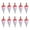 10 grams, variant on 10Pcs Red and White Bobber Sea Fishing Float Bobber Sea Floating Buoys Fishing Stick Fishing Accessories Enduring