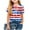 Blue, variant on ZACPNCV Girls 4th of July T-Shirt Short Sleeve Flag Graphic Tees Shirts Summer Patriotic Tops Independence Day Clothes Blue 9-10 Years