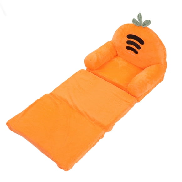 Folding Kids Couch Baby Sofa Backrest Girl Lazy Toddler Cartoon Armchair Sofa Bed Carrot Princess Small Cute Bed Couch Sofas