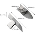 thumbnail image 2 of 2 Pcs Drywall Corner Tool Stainless Steel Inner Outer Wall Corner Trowel Plastering Tool 90 Degree Right Angle Plaster Wall Corner Spatula, 2 of 5