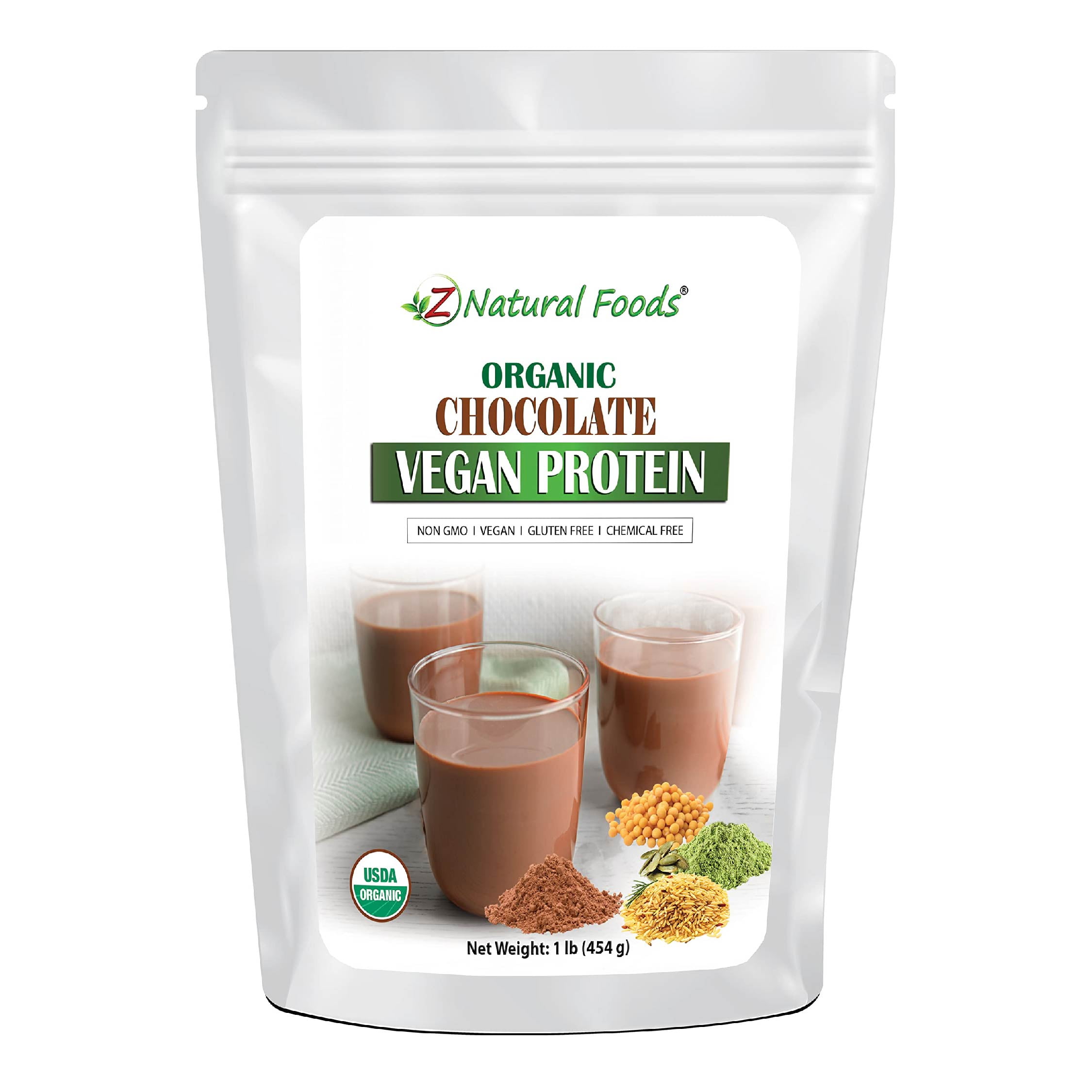 Organic Chocolate Vegan Protein Powder