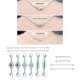 thumbnail image 4 of Accesorios De Extensión De Cadena De Collar De Cierres Magnéticos 12x Sunnimix Collar Broches De Langosta, 4 of 8