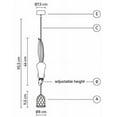thumbnail image 5 of Lámpara colgante LED moderna de resina con forma de ardilla nórdica para dormitorio, habitación de niños, decoración de habitación infantil, accesorio de iluminación industrial, 5 of 5