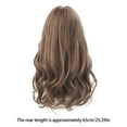 thumbnail image 3 of Zenghuiiii Shampoo for Curly Hair Kids Long Red Lace Front Wig For Women Middle Parts Long Wavy Human Hair Wig With Lace Front Wig Caps, 3 of 5