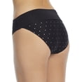 thumbnail image 4 of Coco Reef BLACK Polka Dot Reversible Bikini Swim Bottom, US X-Large, 4 of 4