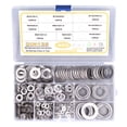 thumbnail image 3 of Washers, 304 Stainless Steel Various Sizes Standard Design Firm Fixing Flat Washer  For Maintenance, 3 of 8