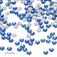 thumbnail image 2 of Uxcell 1440Pcs Glass Diamante Rhinestone, Man Made Gems AB Dark Blue 3.8-4 mm, 2 of 6