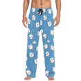 thumbnail image 7 of FORMRS Mens Pajama Pants with Pockets Sleepwear Lounge Bottoms Sizes S-2XL, Baseballs Pattern, 7 of 7