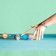 thumbnail image 3 of CafePress - Planetary Pool Black T Shirt - Men's Classic Graphic Cotton T-Shirt, 3 of 4
