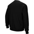 thumbnail image 3 of Men's Colosseum Black Kansas State Wildcats Arch & Logo Crew Neck Sweatshirt, 3 of 5