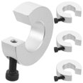 thumbnail image 3 of KAKOWELY linear motion guides 4PCS Linear Rail Limit Fixing Rings Linear Rail Stop Collars Block Stopper Aluminum Alloy Shaft Limit Fixing Rings Parts Tool for 20mm Motion Shaft Guide, 3 of 5