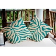 thumbnail image 3 of 20" x 20" Simply Daisy Animal Stripe Indoor/Outdoor Throw Pillow, 3 of 3