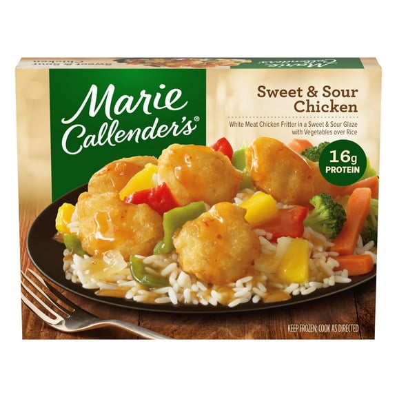 Marie Callender’s Sweet and Sour Chicken, Frozen Meal, 14 oz (Frozen)