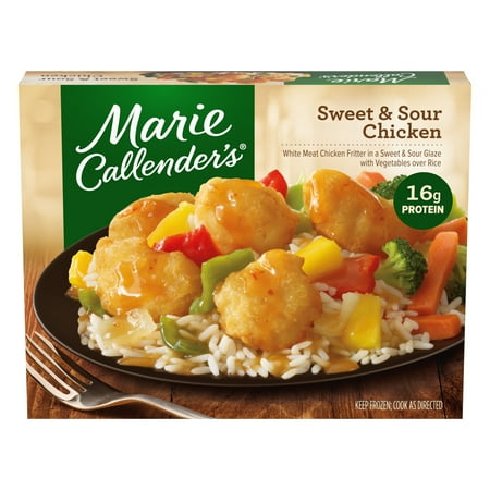 Marie Callender’s Sweet and Sour Chicken, Frozen Meal, 14 oz (Frozen)