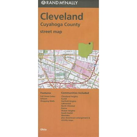 - Rand mcnally cleveland/cuyahoga county, ohio street map: 9780528007958