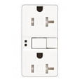 thumbnail image 1 of Cooper Wiring TRSGF20W 20-Amp White Decorator GFCI Electrical Outlets, White, 1 of 6
