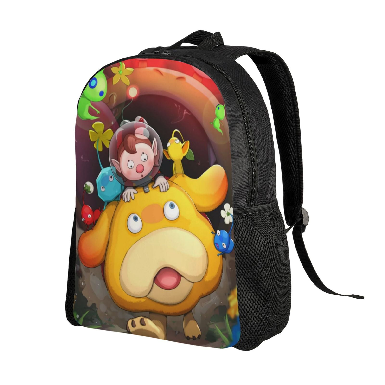 ピクミン32320 Pikmin Backpack Cute Anime Large Capacity Multifunction Backpacks