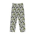 thumbnail image 4 of Goofa Soccer and Football Printed Soft Pajama Pants for Men, Wide Leg Comfy Casual Lounge Yoga Pants-XX-Large, 4 of 9