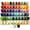 63 Spools, variant on New brothread 40 Colors Polyester Embroidery Machine Thread Kit 500M (550Y) Each Spool for Singer Pfaff Bernina Embroidery and Sewing Machines