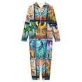 Dragon Wings Of Fire Kids Hooded Union Suit Pajama Onesie Blanket