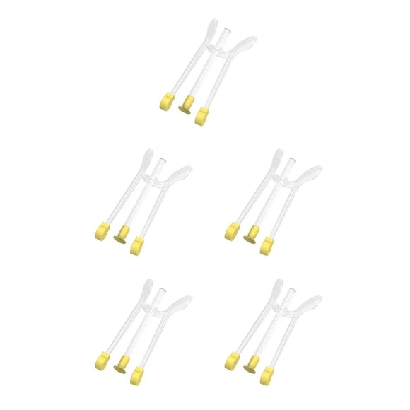 Seitruly Removedor de lentes de contacto Puntas blandas Herramienta de inserción de ojos de silicona con estuche de almacenamiento Palo Type2 NO2