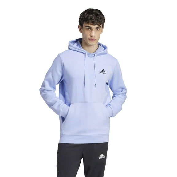 Men's adidas Feel Cozy Pullover Fleece Hoodie Color: Blue Spark Size: XXL