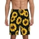 thumbnail image 1 of Balery Sunflower 6 Pantalones cortos de pijama de punto de algodón para hombre con cinturilla y bolsillos-Medium, 1 of 6